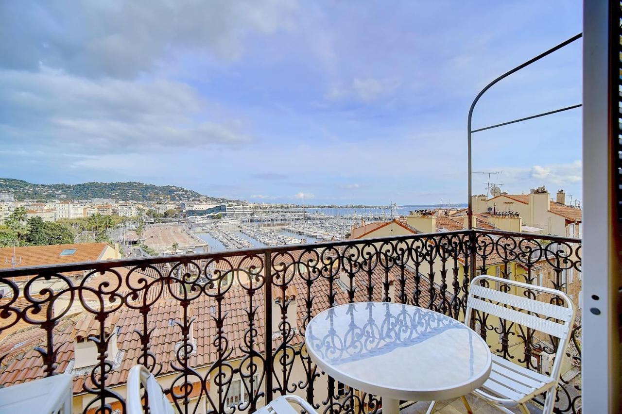 Immogroom - Sea View On The Port - Next To The Beaches - Ac - Wifi คานส์ ภายนอก รูปภาพ